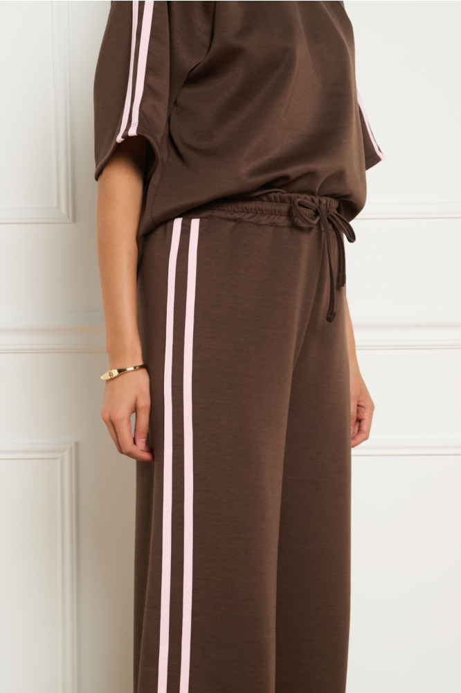 LolaLiza bruine dames broek | Close up
