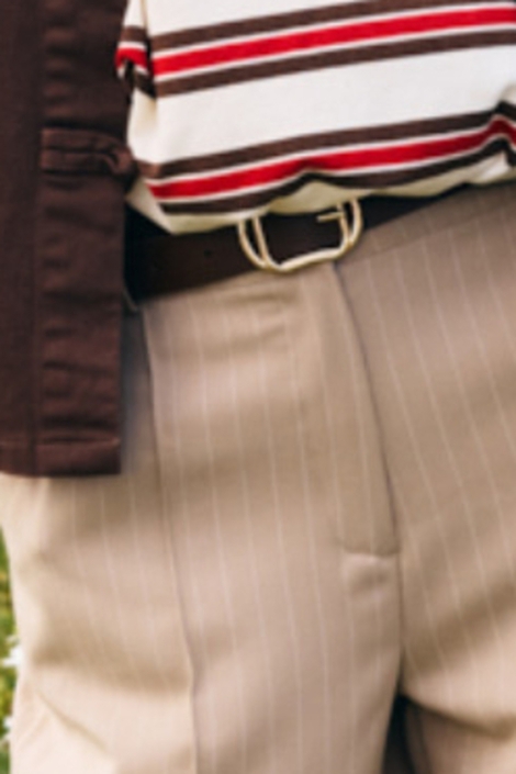 LolaLiza zand dames broek | Close up