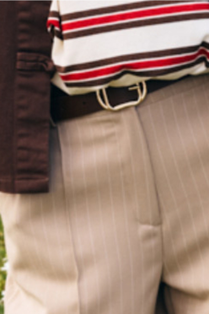 LolaLiza zand dames broek | Close up