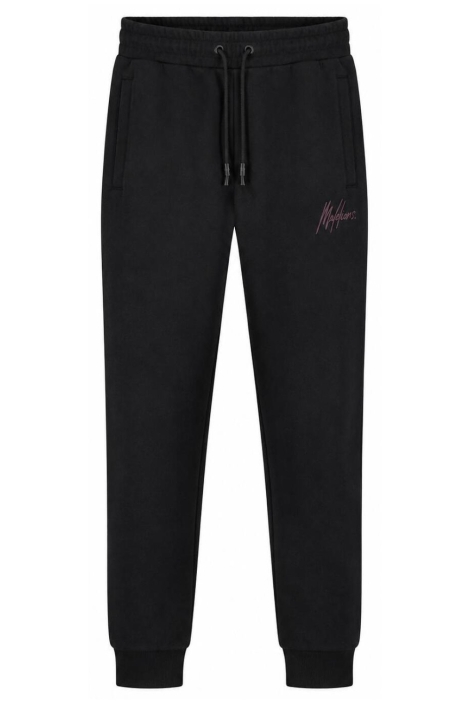 Malelions zwarte heren broek | Vooraanzicht