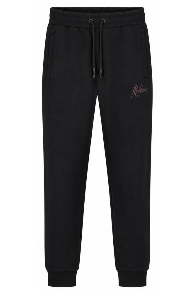 Malelions zwarte heren broek | Vooraanzicht