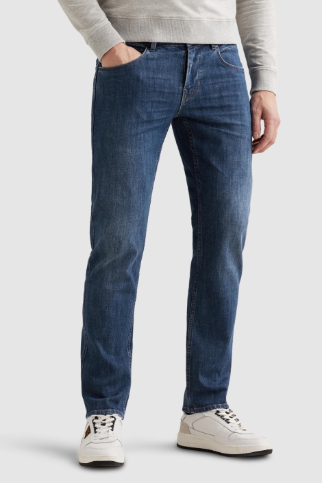 PME legend blauwe heren jeans | Model vooraanzicht