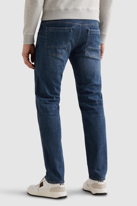 PME legend blauwe heren jeans | Model achteraanzicht