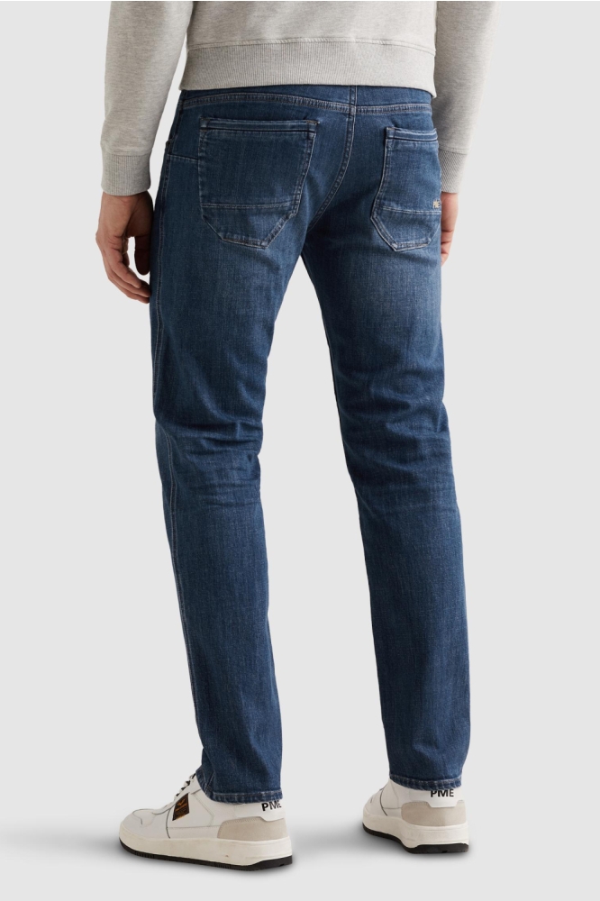 PME legend blauwe heren jeans | Model achteraanzicht