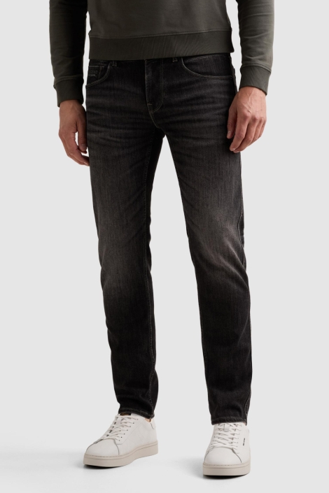 PME legend zwarte heren jeans | Model vooraanzicht
