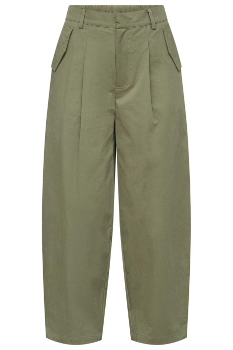 SisterS point groene dames broek | Vooraanzicht
