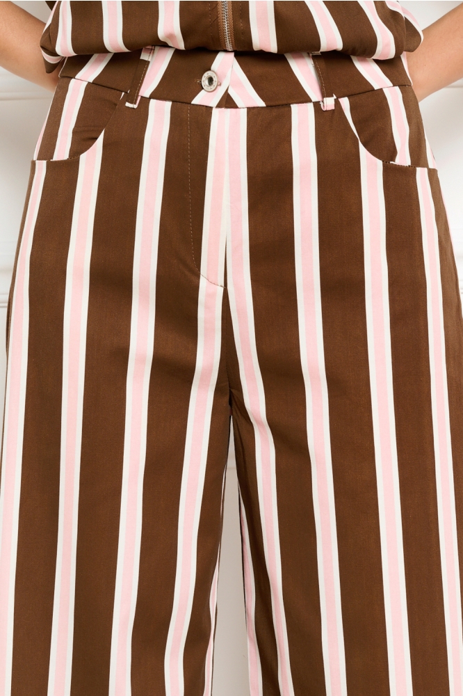 LolaLiza bruine dames broek | Kleurstaal