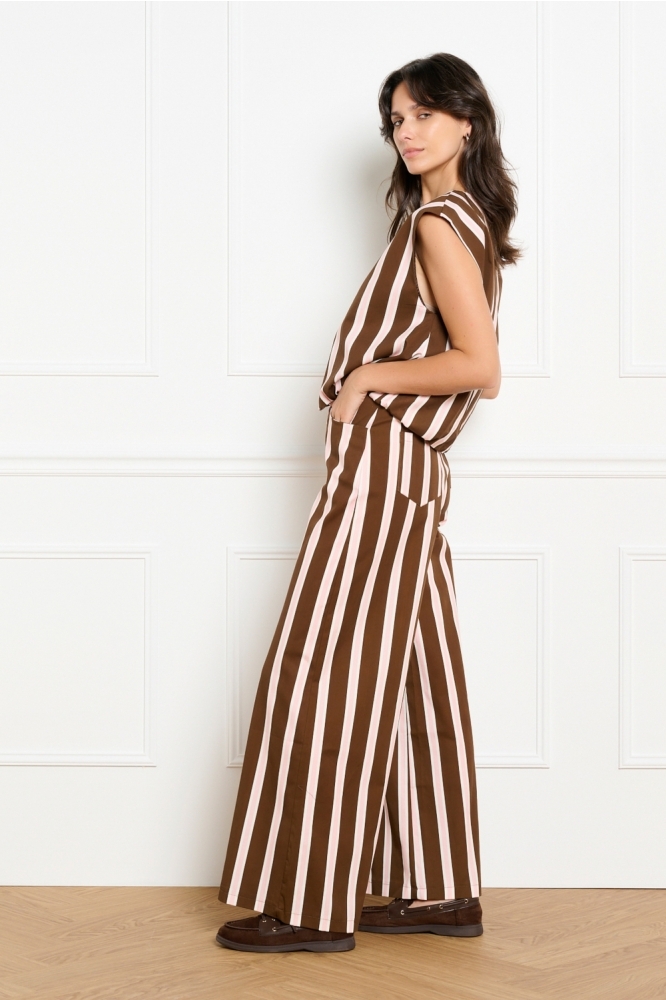 LolaLiza bruine dames broek | Model