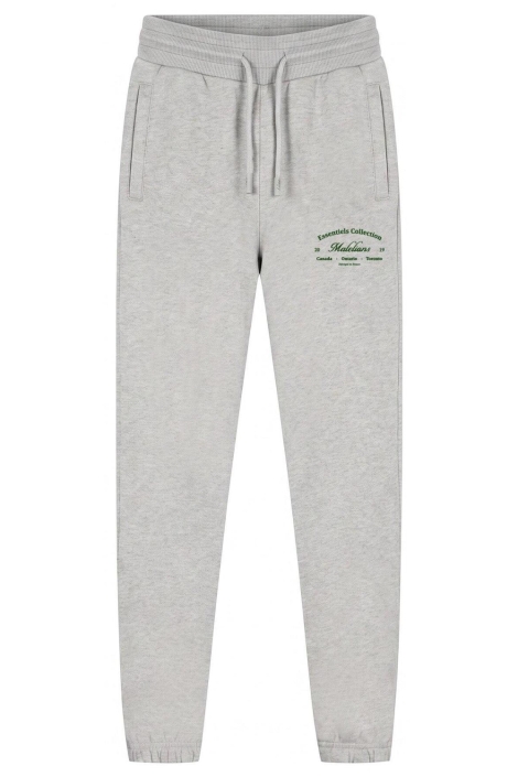 Malelions grijze heren broek | Vooraanzicht