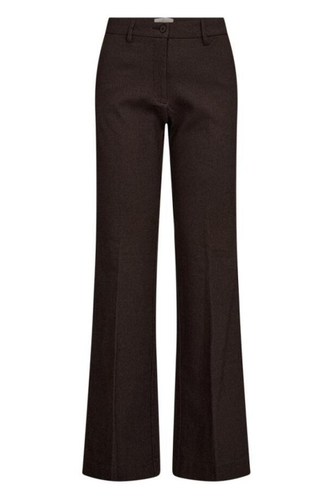 Freequent bruine dames broek | Vooraanzicht