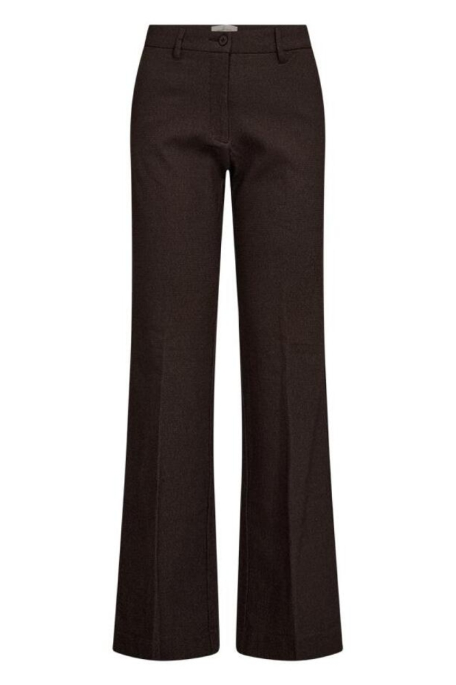 Freequent bruine dames broek | Vooraanzicht