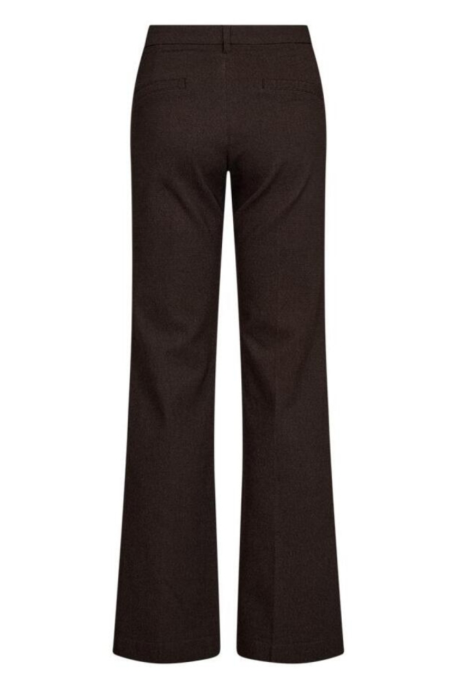 Freequent bruine dames broek | Achteraanzicht