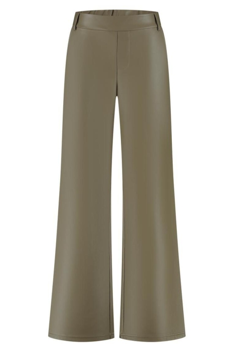 Lady Day groene dames broek | Vooraanzicht
