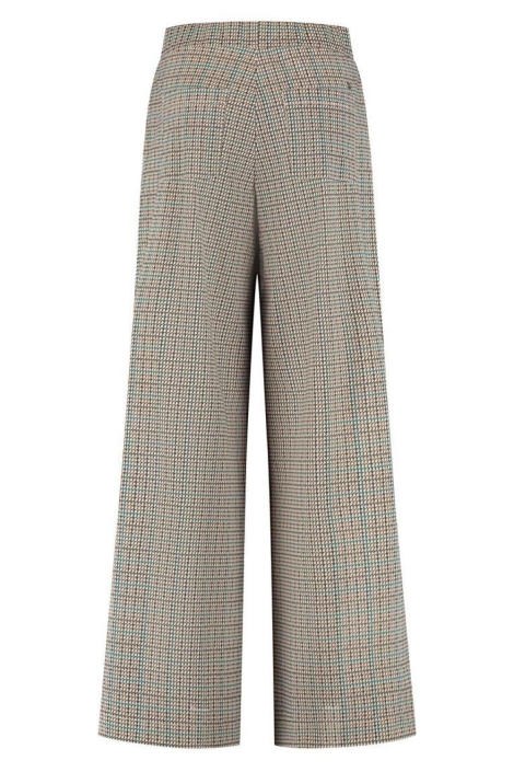 Lady Day blauwe dames broek | Achteraanzicht