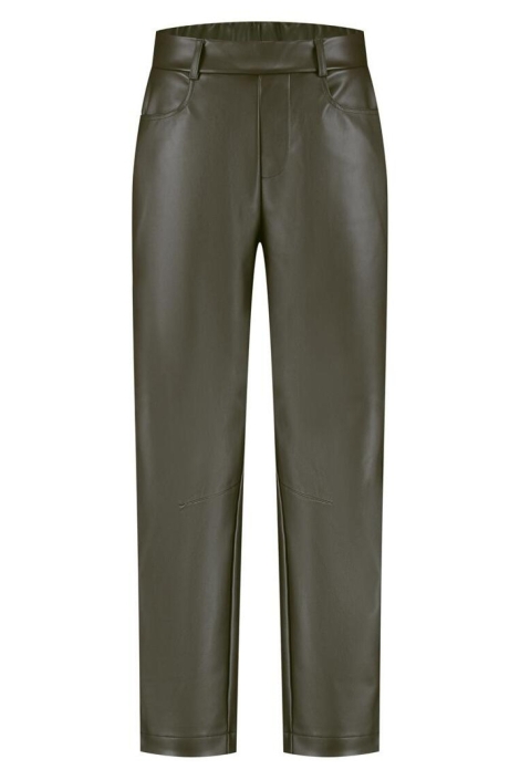 Lady Day groene dames broek | Vooraanzicht