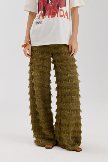 Harper & Yve Broek LO PA SS6P109 537 AVOCADO
