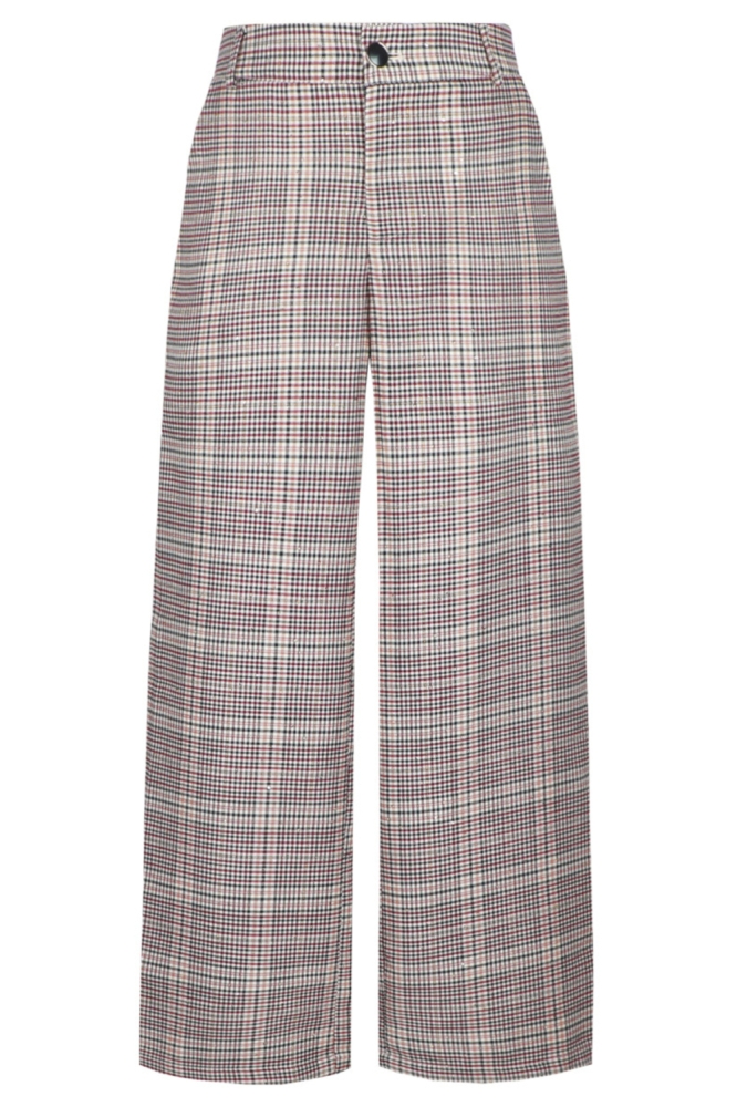 C&S The Label multi color dames broek | Vooraanzicht