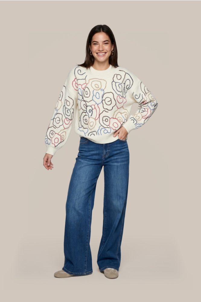C&S The Label blauwe dames jeans | Model