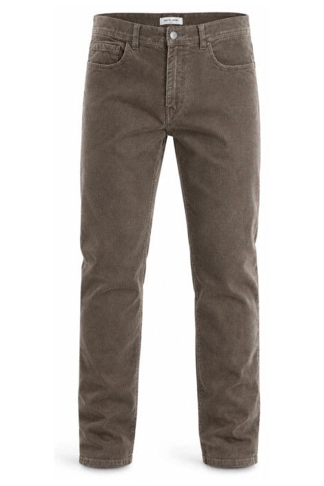 Pierre Cardin bruine heren broek | Vooraanzicht