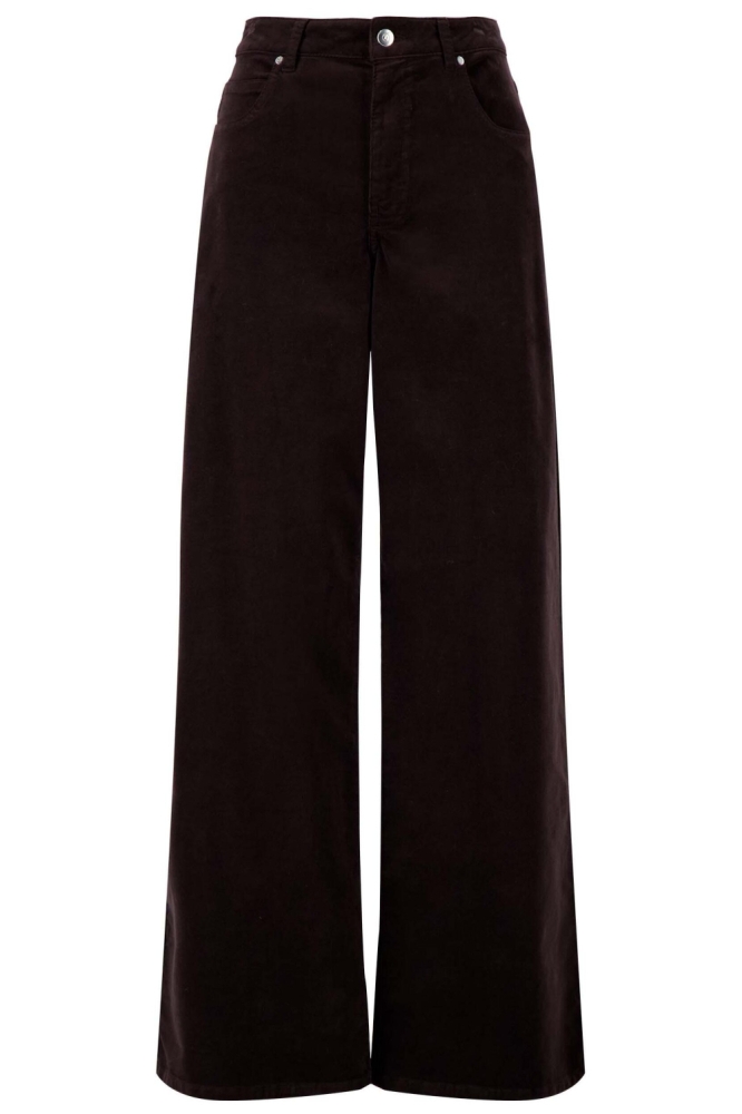 Zusss bruine dames broek | Vooraanzicht
