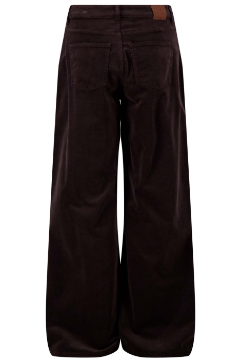 Zusss bruine dames broek | Achteraanzicht
