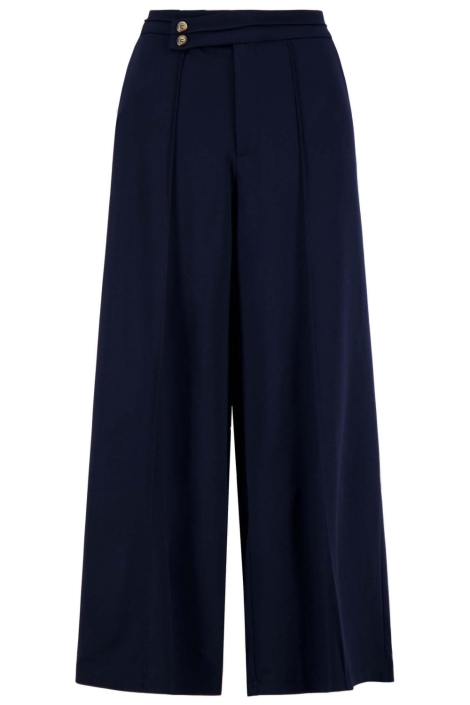 Zusss blauwe dames broek | Vooraanzicht