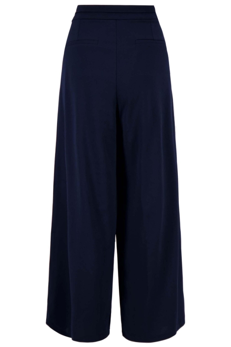Zusss blauwe dames broek | Achteraanzicht