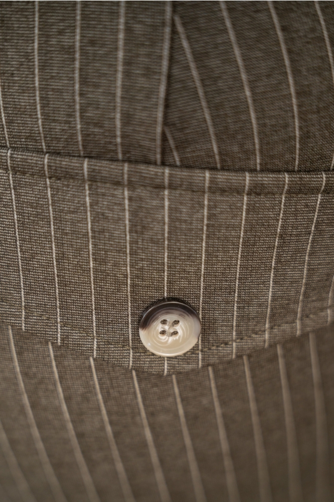 TQ Amsterdam groene dames broek | Close up