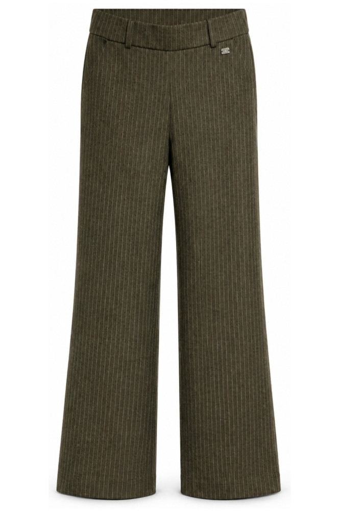TQ Amsterdam groene dames broek | Vooraanzicht
