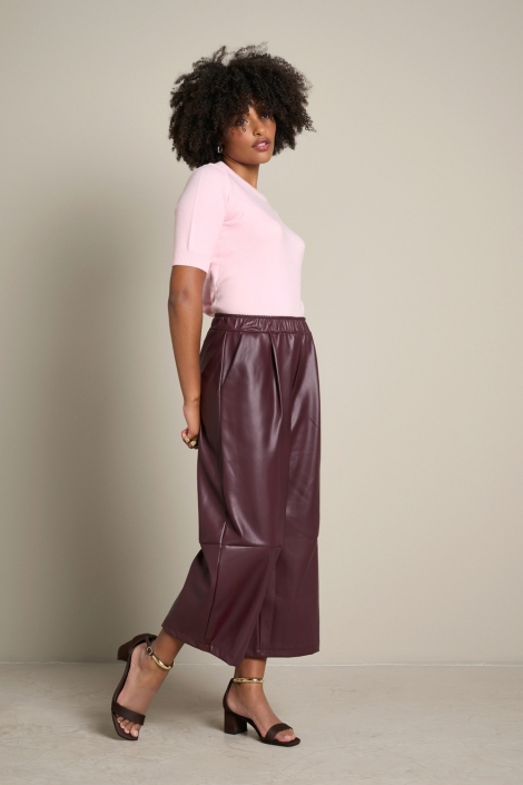 LolaLiza bordeaux dames broek | Model