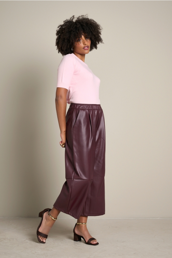 LolaLiza bordeaux dames broek | Model