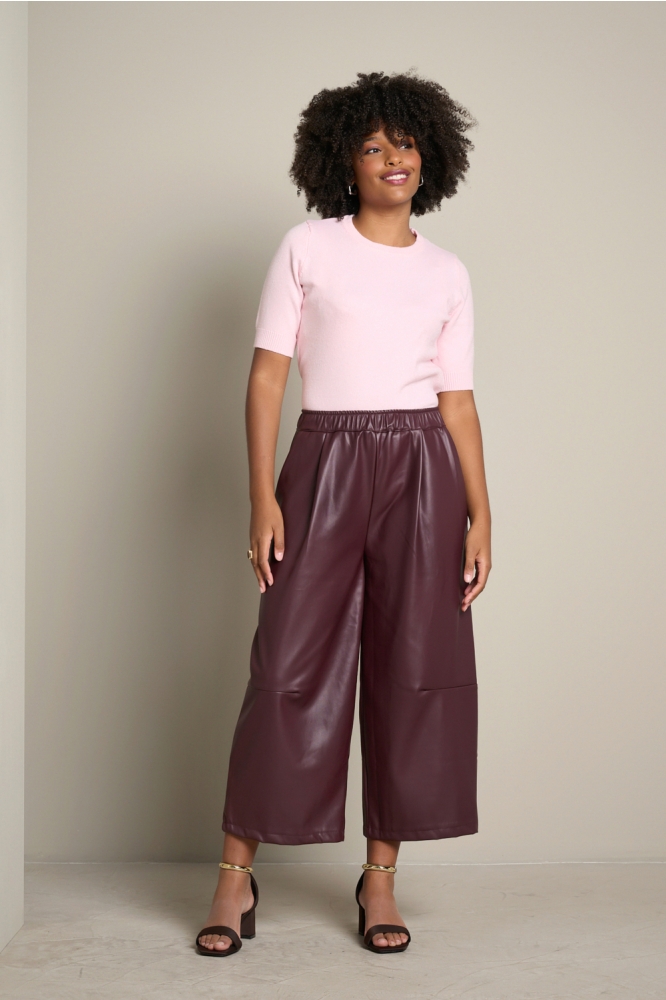 LolaLiza bordeaux dames broek | Model