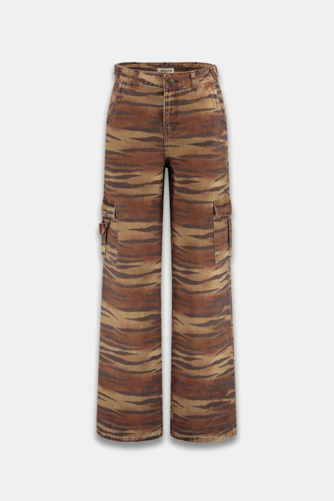 Harper & Yve camel dames jeans | Vooraanzicht