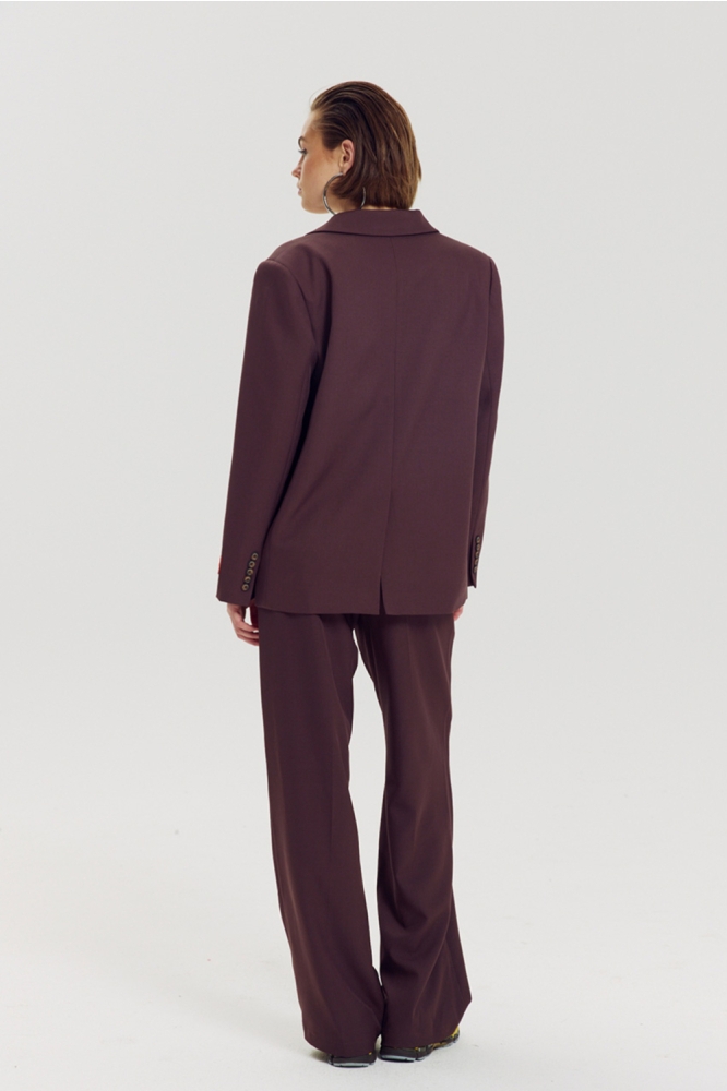 Harper & Yve paarse dames broek | Model