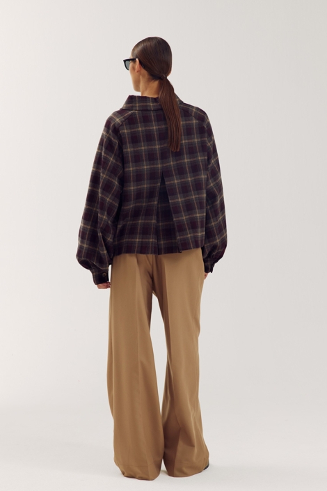 Harper & Yve taupe dames broek | Model