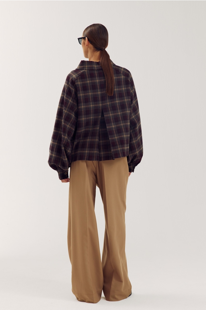 Harper & Yve taupe dames broek | Model