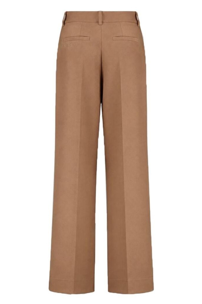 Harper & Yve taupe dames broek | Achteraanzicht