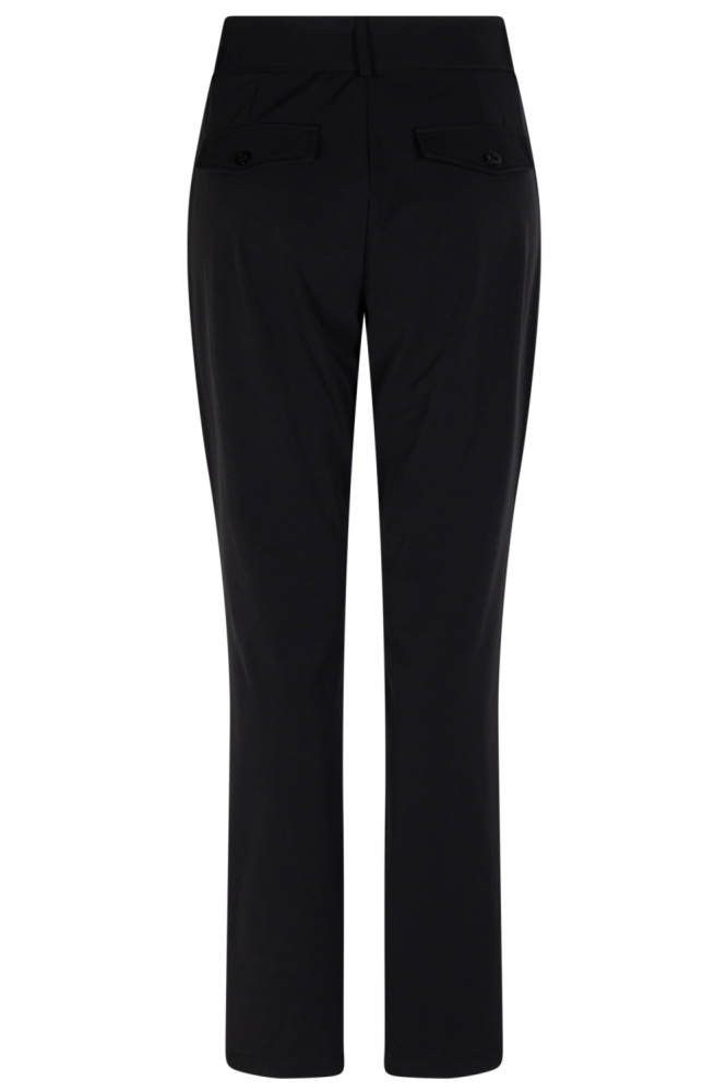 Zoso zwarte dames broek | Achteraanzicht