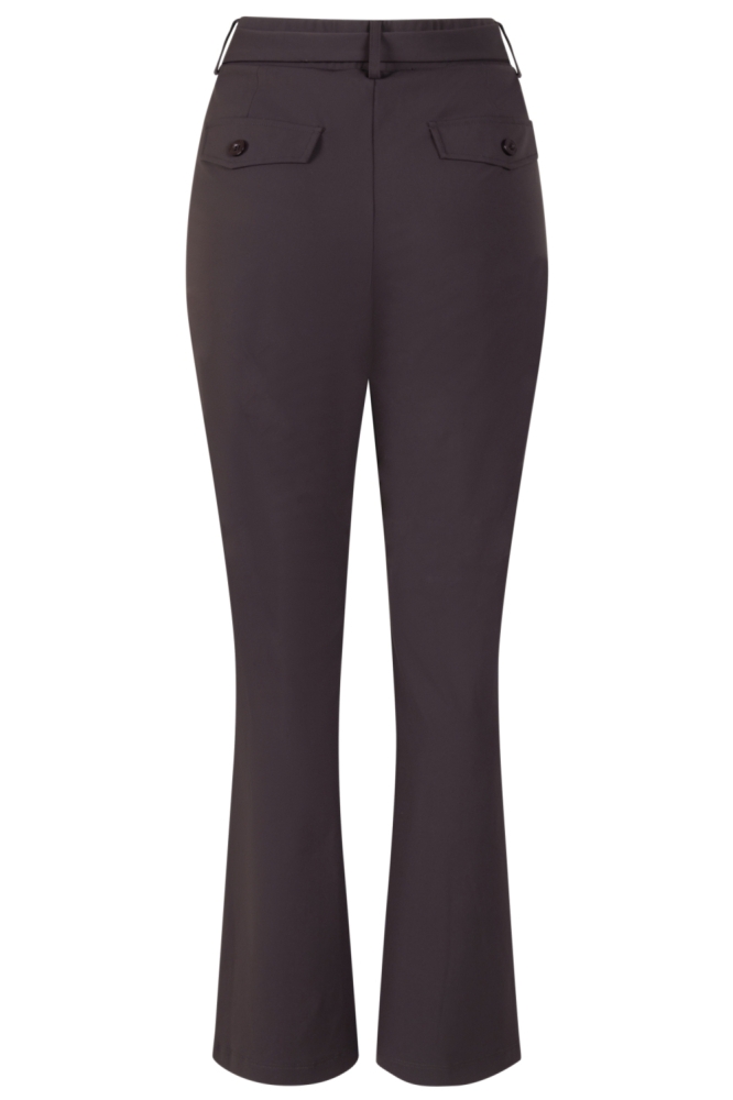 Zoso bruine dames broek | Achteraanzicht