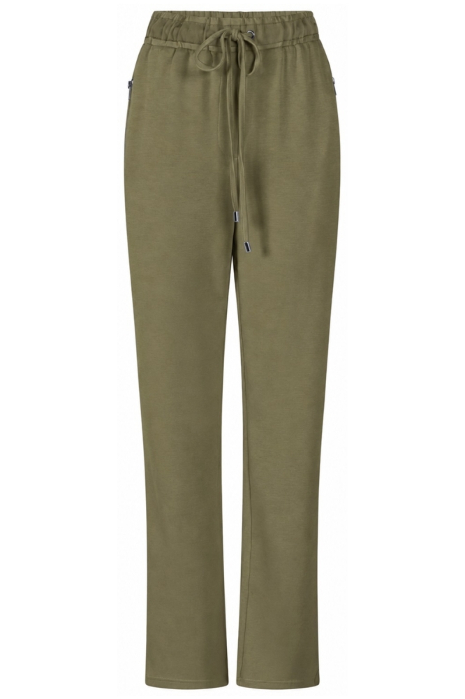 Zoso groene dames broek | Vooraanzicht