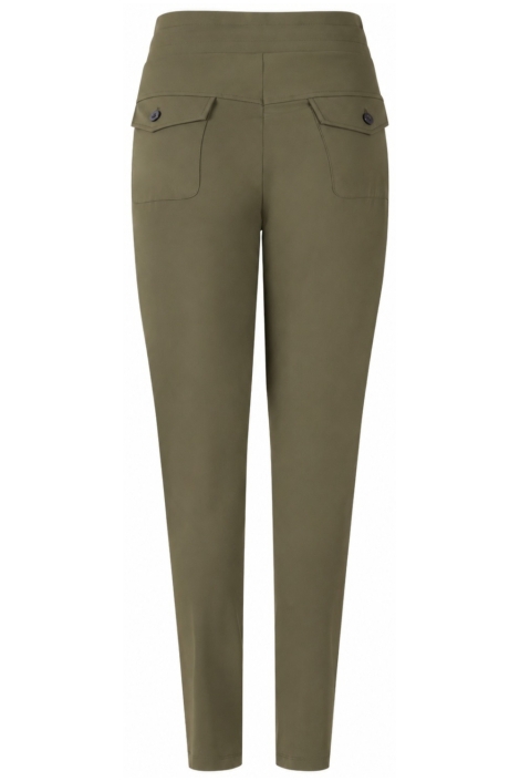 Zoso groene dames broek | Achteraanzicht