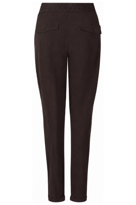 Zoso bruine dames broek | Achteraanzicht