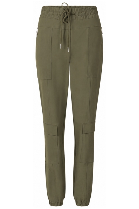 Zoso groene dames broek | Vooraanzicht