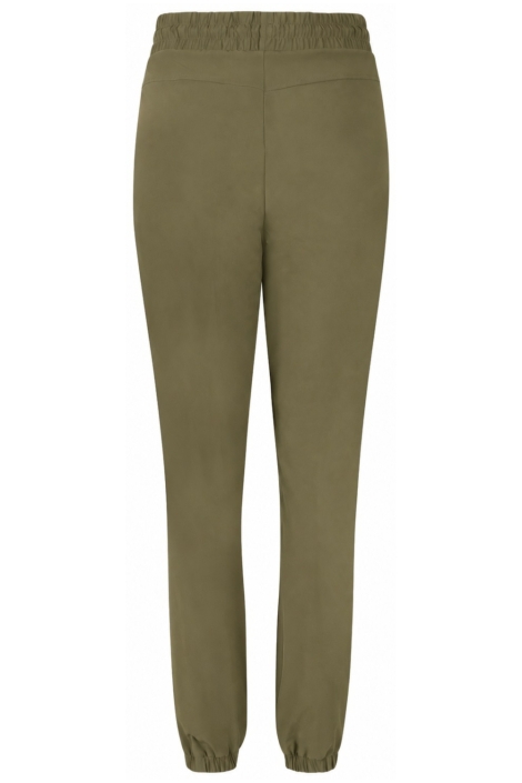 Zoso groene dames broek | Achteraanzicht