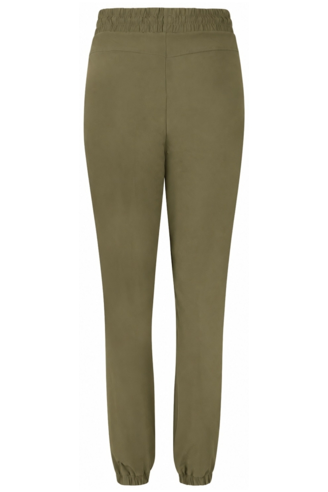 Zoso groene dames broek | Achteraanzicht