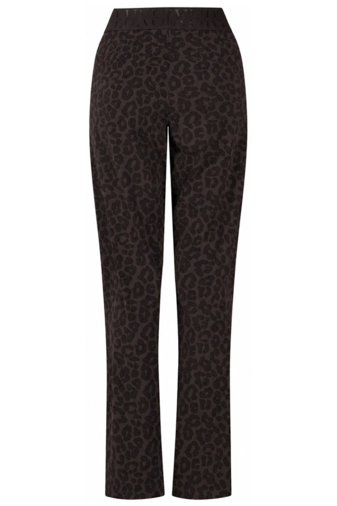 Zoso bruine dames broek | Achteraanzicht