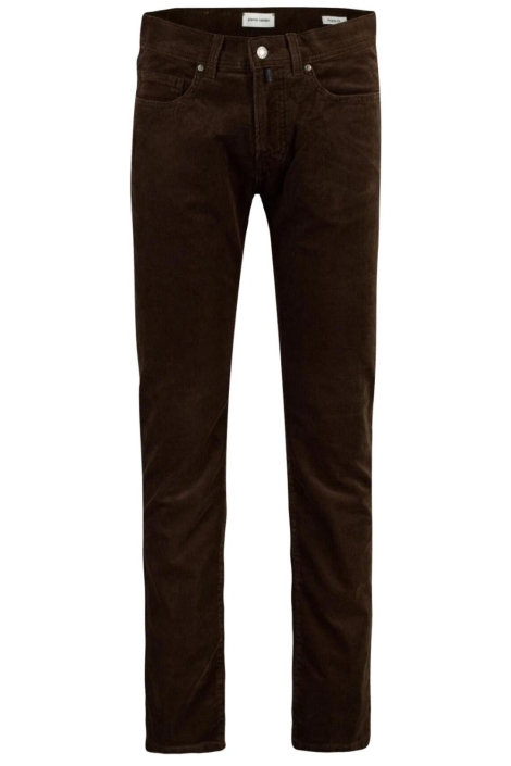 Pierre Cardin bruine heren broek | Vooraanzicht