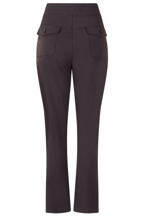 Zoso bruine dames broek | Achteraanzicht