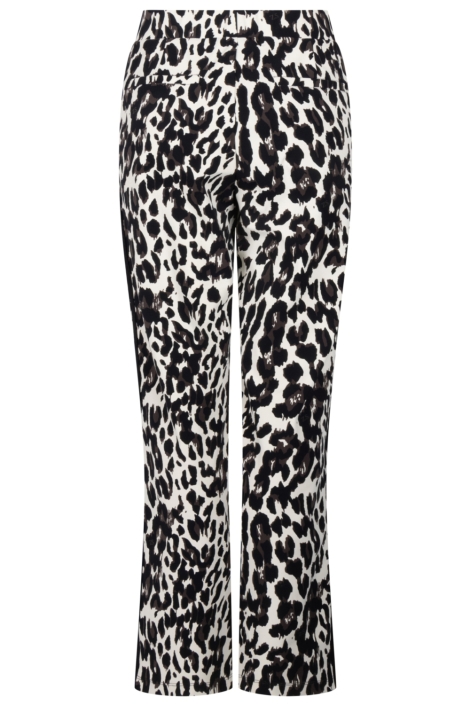 Zoso zwarte dames broek | Achteraanzicht