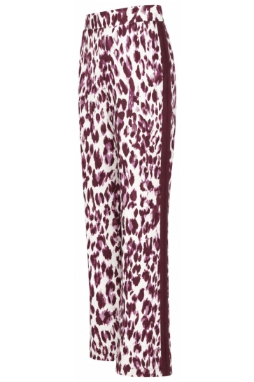 Zoso Broek VESPER 264 Mauve-Bordeaux